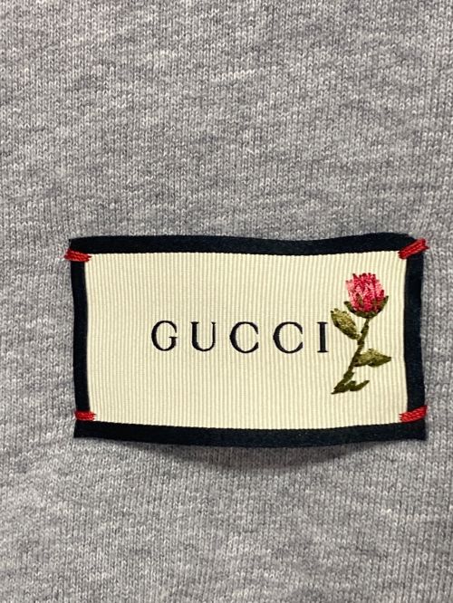 GUCCI（グッチ）GUCCI (グッチ) The Face HOODIE グレー サイズ:Mの古着・服飾アイテム