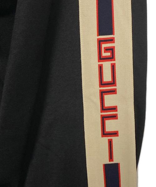GUCCI（グッチ）GUCCI (グッチ) テクニカルジャージーパンツ ブラック サイズ:Sの古着・服飾アイテム