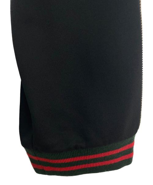 GUCCI（グッチ）GUCCI (グッチ) テクニカルジャージーパンツ ブラック サイズ:Sの古着・服飾アイテム
