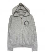 CHROME HEARTS×MATTY BOYクロムハーツ×マッティーボーイ）の古着「ZIP UP HOODIE」｜グレー