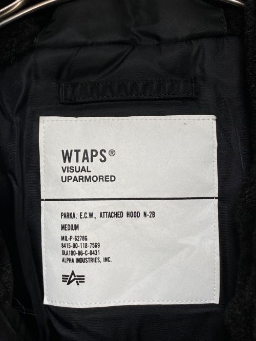 WTAPS（ダブルタップス）WTAPS (ダブルタップス) ALPHA (アルファ) N-2B コアスペック ブラック サイズ:Mの古着・服飾アイテム