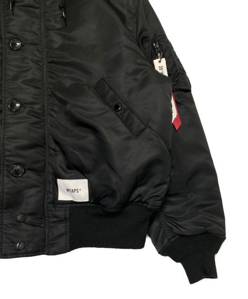 WTAPS（ダブルタップス）WTAPS (ダブルタップス) ALPHA (アルファ) N-2B コアスペック ブラック サイズ:Mの古着・服飾アイテム