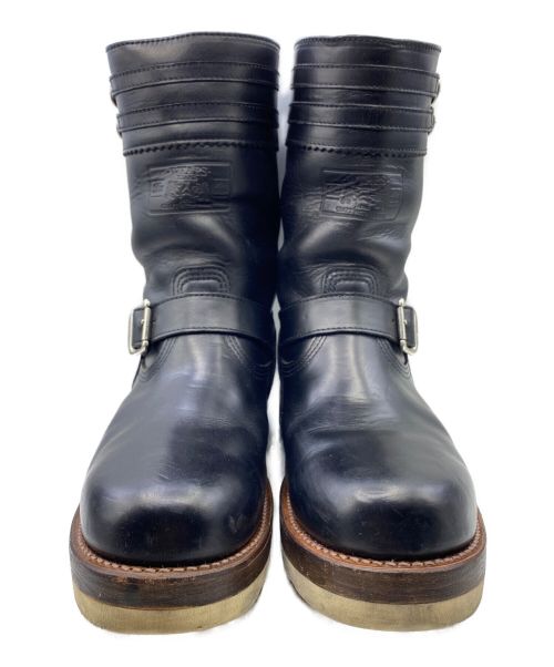 WTAPS（ダブルタップス）WTAPS (ダブルタップス) エンジニアブーツ ブラック サイズ:26cm (US 8)の古着・服飾アイテム