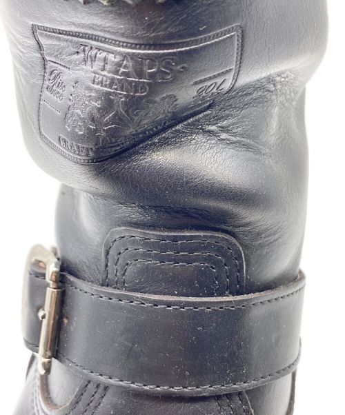 WTAPS（ダブルタップス）WTAPS (ダブルタップス) エンジニアブーツ ブラック サイズ:26cm (US 8)の古着・服飾アイテム