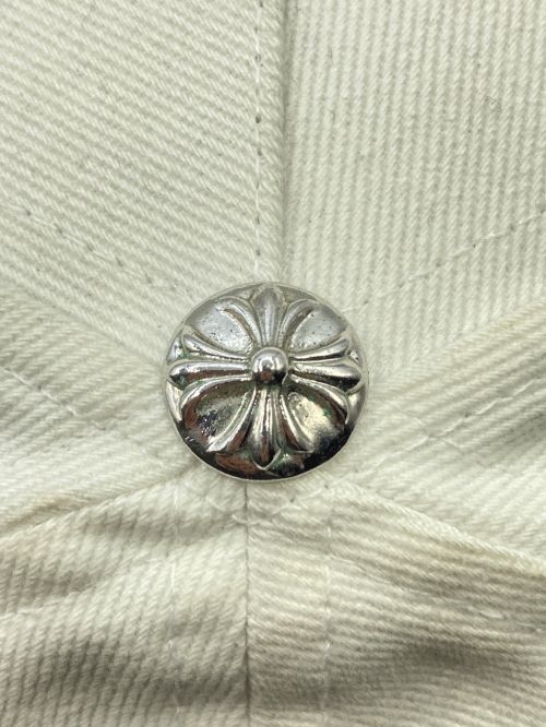 CHROME HEARTS（クロムハーツ）CHROME HEARTS (クロムハーツ) Denim Horseshoe Hat ホワイト サイズ:-の古着・服飾アイテム