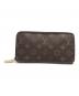LOUIS VUITTON（ルイ ヴィトン）の古着「ジッピー ウォレット」｜ブラウン