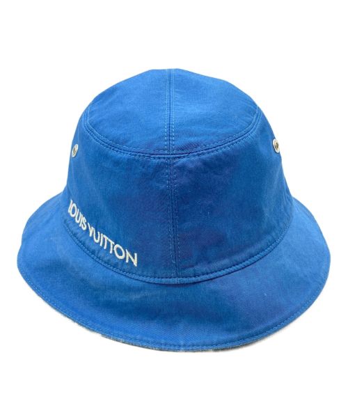 LOUIS VUITTON（ルイ ヴィトン）LOUIS VUITTON (ルイ ヴィトン) バケット モノグラム エッセンシャル インディゴ サイズ:58の古着・服飾アイテム
