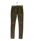 AMIRIアミリ）の古着「MX1 BANDANA JEAN」｜オリーブ