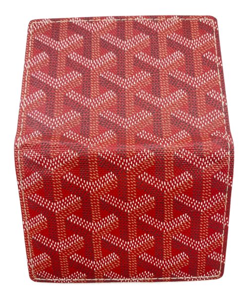 GOYARD（ゴヤール）GOYARD (ゴヤール) マルゼルブ カードケース レッド サイズ:-の古着・服飾アイテム