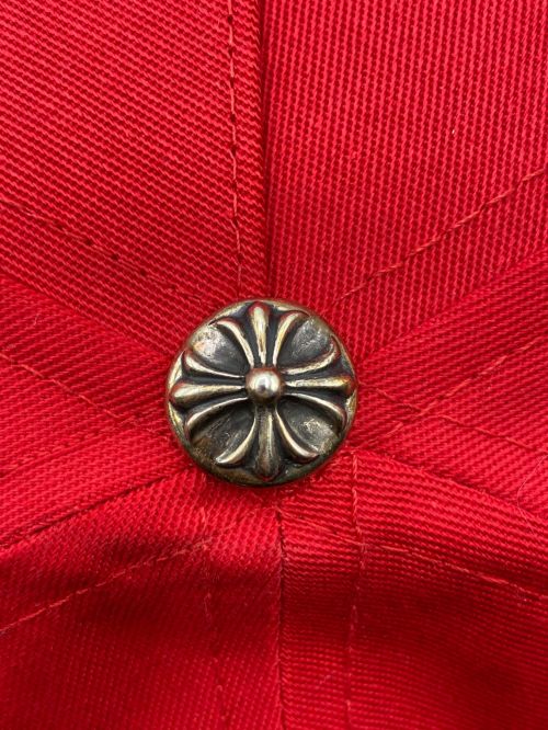 CHROME HEARTS（クロムハーツ）CHROME HEARTS (クロムハーツ) キャップ レッド サイズ:53-60の古着・服飾アイテム
