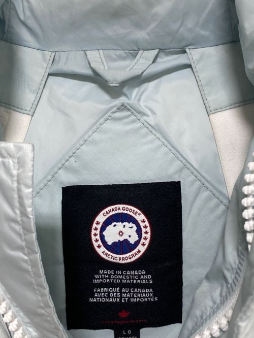 CANADA GOOSE（カナダグース）CANADA GOOSE (カナダグース) X-Ray Chilliwack ボンバーダウンジャケット ホワイト サイズ:Lの古着・服飾アイテム