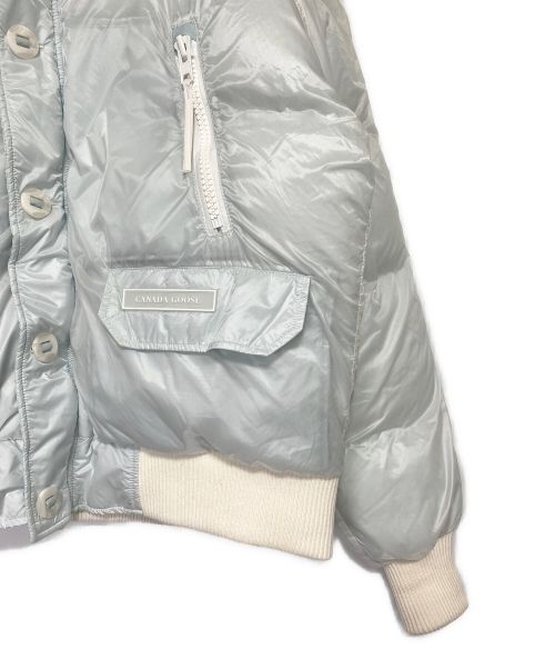 CANADA GOOSE（カナダグース）CANADA GOOSE (カナダグース) X-Ray Chilliwack ボンバーダウンジャケット ホワイト サイズ:Lの古着・服飾アイテム