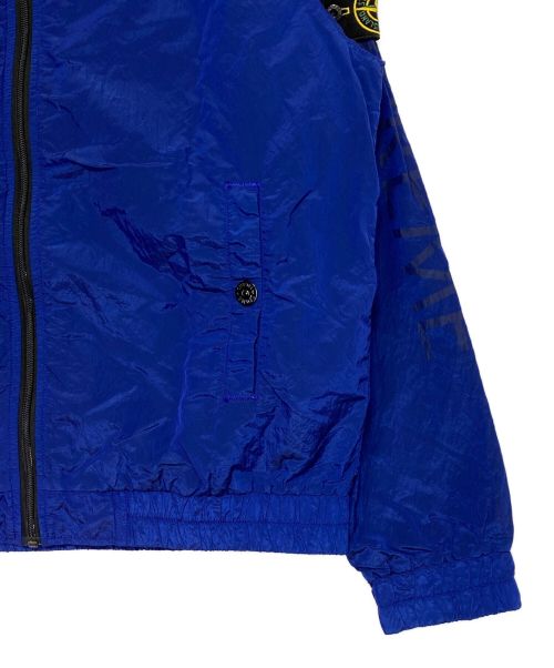 SUPREME（シュプリーム）SUPREME (シュプリーム) STONE ISLAND (ストーンアイランド) Nylon Metal Track Jacket ブルー サイズ:Lの古着・服飾アイテム