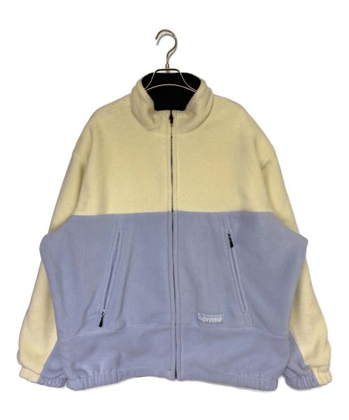 SUPREME（シュプリーム）SUPREME (シュプリーム) GORE-TEX Reversible Polartec Lined Jacket ブラック×ベージュ×スカイブルー サイズ:XLの古着・服飾アイテム