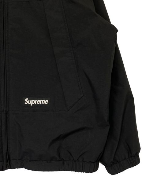 SUPREME（シュプリーム）SUPREME (シュプリーム) GORE-TEX Reversible Polartec Lined Jacket ブラック×ベージュ×スカイブルー サイズ:XLの古着・服飾アイテム