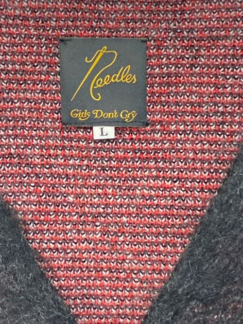 Needles（ニードルズ）Needles (ニードルズ) Girls Don’t Cry (ガールズ ドント クライ) バタフライモヘアカーディガン ブラック サイズ:Lの古着・服飾アイテム