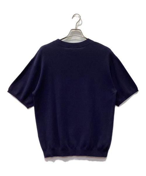 saby（サバイ）saby (サバイ) ミラノリブ クルーネック Tシャツ ネイビー サイズ:1 未使用品の古着・服飾アイテム