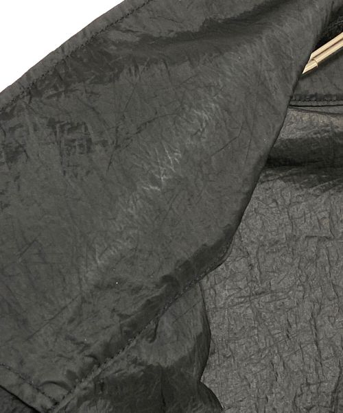 STONE ISLAND（ストーンアイランド）STONE ISLAND (ストーンアイランド) NYLON METAL SHIRT JACKET ブラック サイズ:Lの古着・服飾アイテム