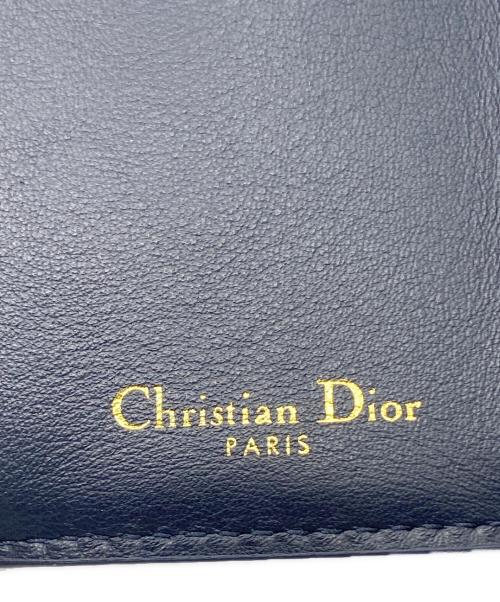 Christian Dior（クリスチャン ディオール）Christian Dior (クリスチャン ディオール) モンテーニュコンパクトウォレット ベージュ サイズ:-の古着・服飾アイテム