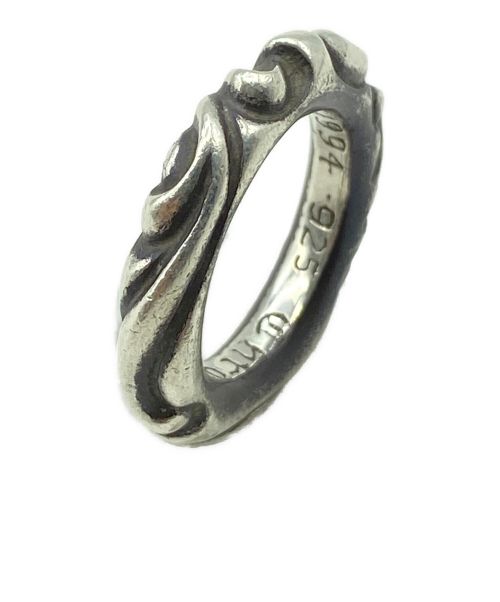 CHROME HEARTS（クロムハーツ）CHROME HEARTS (クロムハーツ) スクロールバンドリング サイズ:10号の古着・服飾アイテム