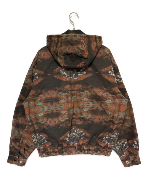 SUPREME（シュプリーム）SUPREME (シュプリーム) Leather Collar Utility Jacket ブラウン サイズ:Sの古着・服飾アイテム