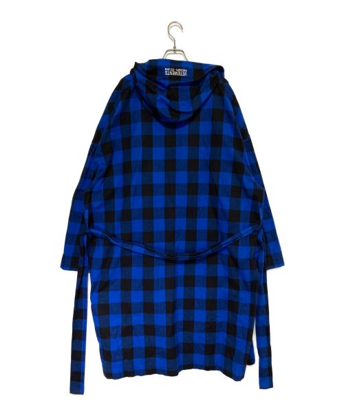 VETEMENTS（ヴェトモン）VETEMENTS (ヴェトモン) Light Flannel Robe Coat ブルー サイズ:XSの古着・服飾アイテム