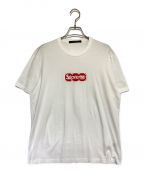 SUPREME×LOUIS VUITTONシュプリーム×ルイ ヴィトン）の古着「Box Logo Tee」｜ホワイト