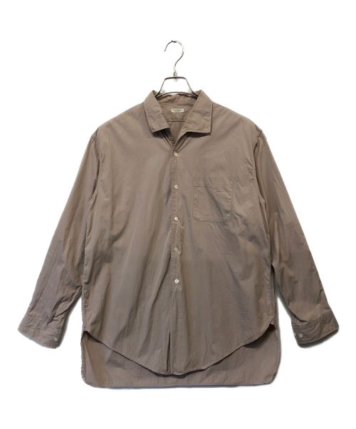 PHIGVEL MAKERS（フィグベルマーカーズ）PHIGVEL MAKERS (フィグベルマーカーズ) OPEN COLLAR LS SHIRT ベージュ サイズ:SIZE 2の古着・服飾アイテム
