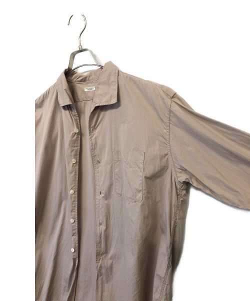 PHIGVEL MAKERS（フィグベルマーカーズ）PHIGVEL MAKERS (フィグベルマーカーズ) OPEN COLLAR LS SHIRT ベージュ サイズ:SIZE 2の古着・服飾アイテム