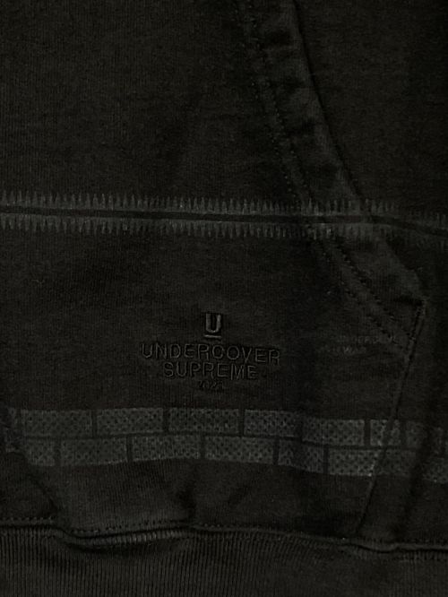 SUPREME（シュプリーム）SUPREME (シュプリーム) UNDERCOVER (アンダーカバー) Zip Up Hooded Sweatshirt ブラック サイズ:Lの古着・服飾アイテム