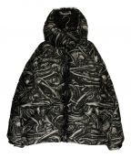 SUPREME×H.R. Gigerシュプリーム×ハンス・リューディ・ギーガー）の古着「Jacquard Down Puffer Jacket」｜ブラック