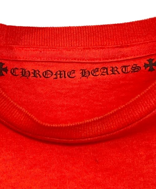 CHROME HEARTS（クロムハーツ）CHROME HEARTS (クロムハーツ) MATTY BOY (マッティボーイ) PPO ketchup LS Tee オレンジ サイズ:XSの古着・服飾アイテム