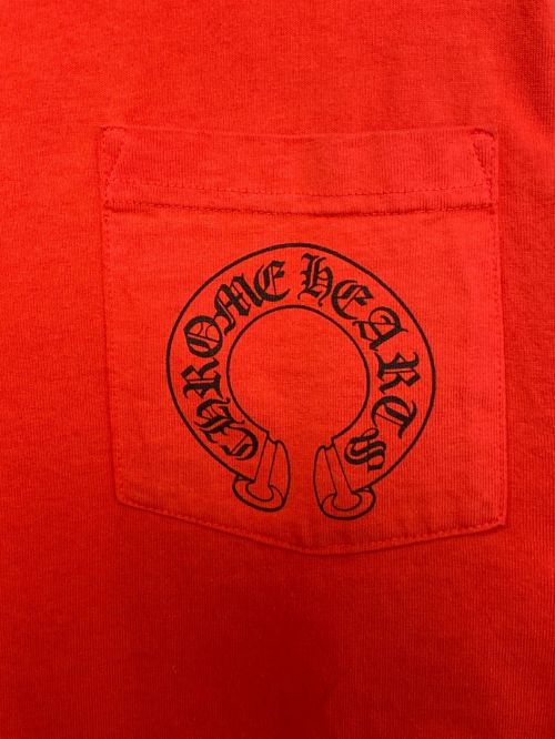 CHROME HEARTS（クロムハーツ）CHROME HEARTS (クロムハーツ) MATTY BOY (マッティボーイ) PPO ketchup LS Tee オレンジ サイズ:XSの古着・服飾アイテム