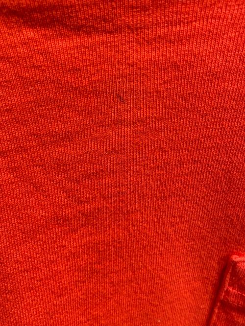 CHROME HEARTS（クロムハーツ）CHROME HEARTS (クロムハーツ) MATTY BOY (マッティボーイ) PPO ketchup LS Tee オレンジ サイズ:XSの古着・服飾アイテム