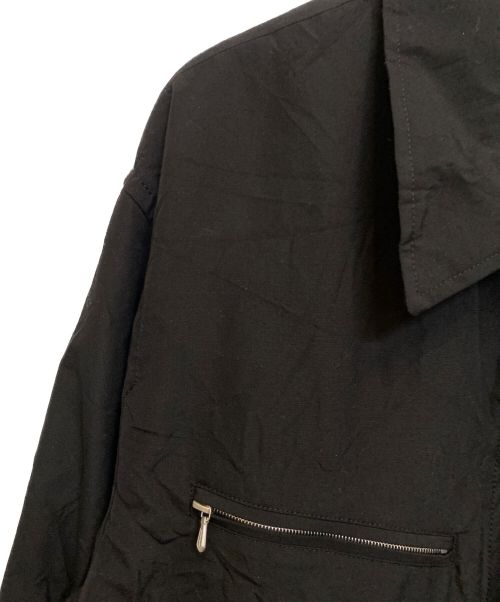 AURALEE（オーラリー）AURALEE (オーラリー) 24SS HIGH COUNT WOOL POPLIN BLOUSON ブラック サイズ:4の古着・服飾アイテム