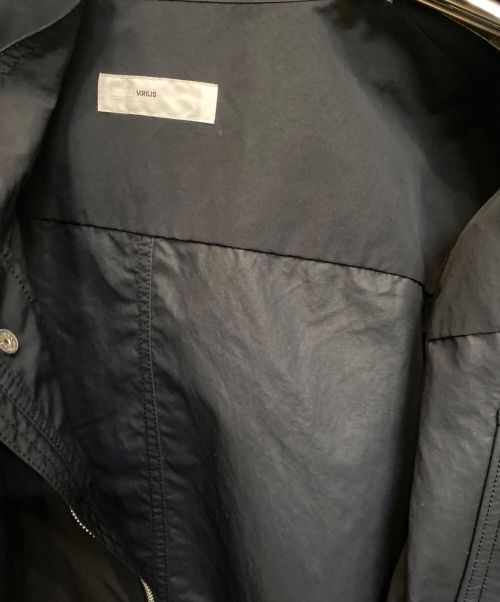 TOGA VIRILIS（トーガ ビリリース）TOGA VIRILIS (トーガ ビリリース) 24SS NYLON TAFFETA VEST ブラック サイズ:44の古着・服飾アイテム