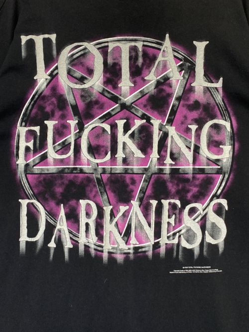 SCREEN STARS（スクリーンズスターズ）SCREEN STARS (スクリーンズスターズ) Cradle Of Filth total fucking darkness ブラック サイズ:XLの古着・服飾アイテム