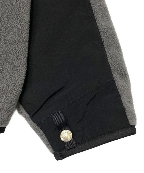 HUMAN MADE（ヒューマンメイド）HUMAN MADE (ヒューマンメイド) FLEECE HALF-ZIP JACKET グレー サイズ:Lの古着・服飾アイテム