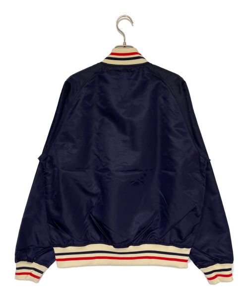 HUMAN MADE（ヒューマンメイド）HUMAN MADE (ヒューマンメイド) Nylon Stadium Jacket ネイビー サイズ:Mの古着・服飾アイテム
