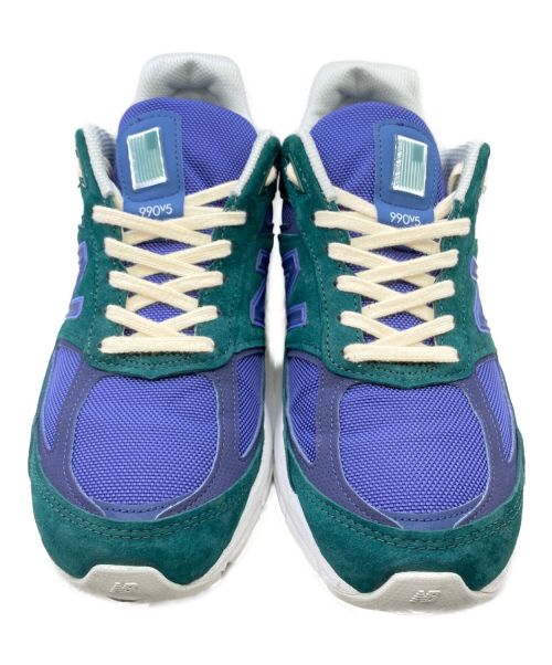 NEW BALANCE（ニューバランス）NEW BALANCE (ニューバランス) Aime Leon Dore (エメレオンドレ) M990AL5 ネイビー×グリーン サイズ:27.5cm(US 9.5)の古着・服飾アイテム