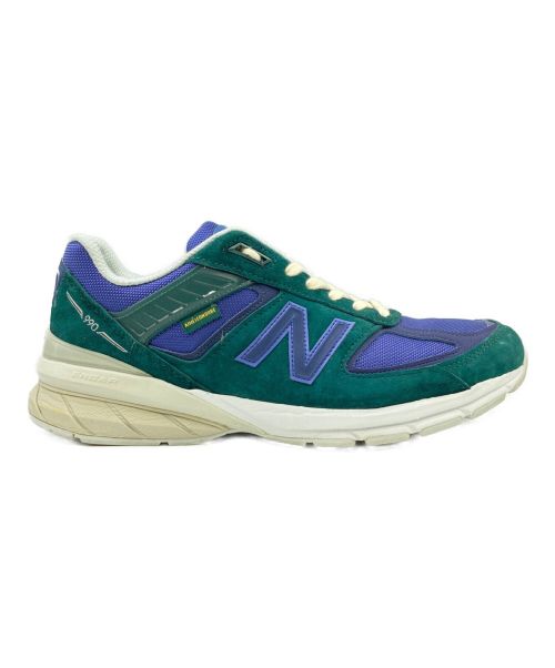 NEW BALANCE（ニューバランス）NEW BALANCE (ニューバランス) Aime Leon Dore (エメレオンドレ) M990AL5 ネイビー×グリーン サイズ:27.5cm(US 9.5)の古着・服飾アイテム