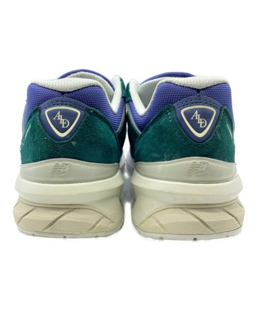 NEW BALANCE（ニューバランス）NEW BALANCE (ニューバランス) Aime Leon Dore (エメレオンドレ) M990AL5 ネイビー×グリーン サイズ:27.5cm(US 9.5)の古着・服飾アイテム