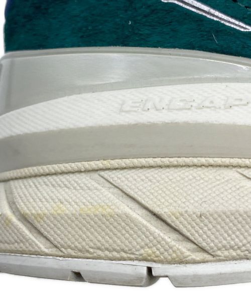 NEW BALANCE（ニューバランス）NEW BALANCE (ニューバランス) Aime Leon Dore (エメレオンドレ) M990AL5 ネイビー×グリーン サイズ:27.5cm(US 9.5)の古着・服飾アイテム