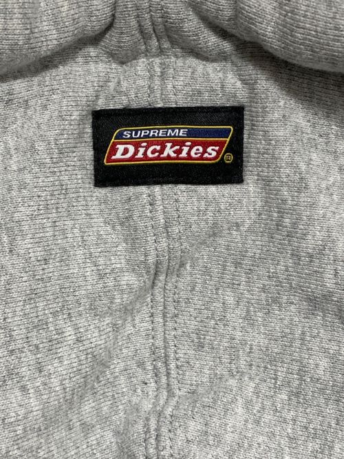 SUPREME（シュプリーム）SUPREME (シュプリーム) Dickies (ディッキーズ) Plaid Hooded Zip Up Shirt グレー×ブラウン サイズ:Lの古着・服飾アイテム