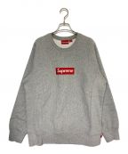 SUPREMEシュプリーム）の古着「Box Logo Sweatshirt」｜ライトグレー