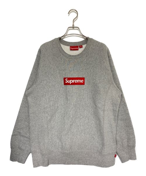 SUPREME（シュプリーム）SUPREME (シュプリーム) Box Logo Sweatshirt ライトグレー サイズ:Lの古着・服飾アイテム