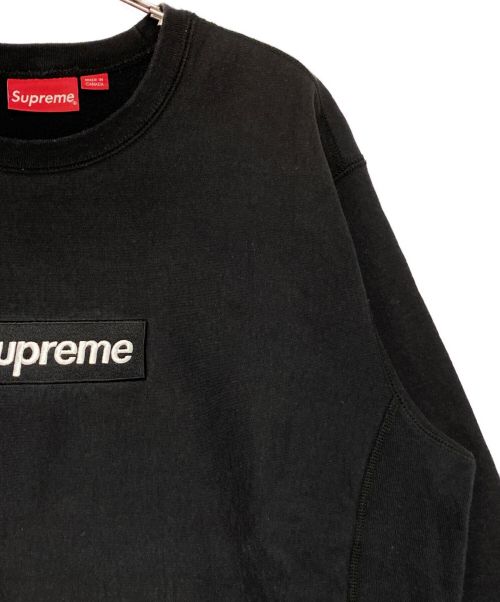 SUPREME（シュプリーム）SUPREME (シュプリーム) Box Logo Crewneck ブラック サイズ:Lの古着・服飾アイテム