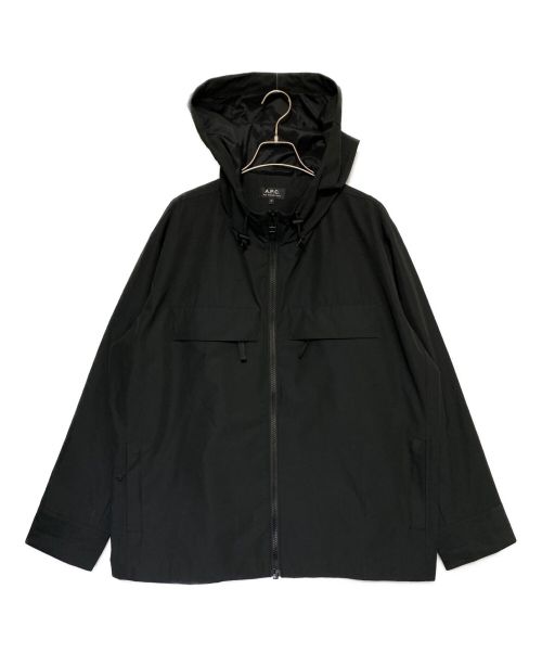 A.P.C.（アーペーセー）A.P.C. (アー・ペー・セー) Samuel パーカー ブラック サイズ:Mの古着・服飾アイテム