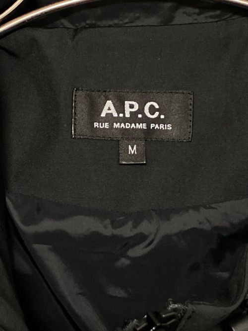 A.P.C.（アーペーセー）A.P.C. (アー・ペー・セー) Samuel パーカー ブラック サイズ:Mの古着・服飾アイテム