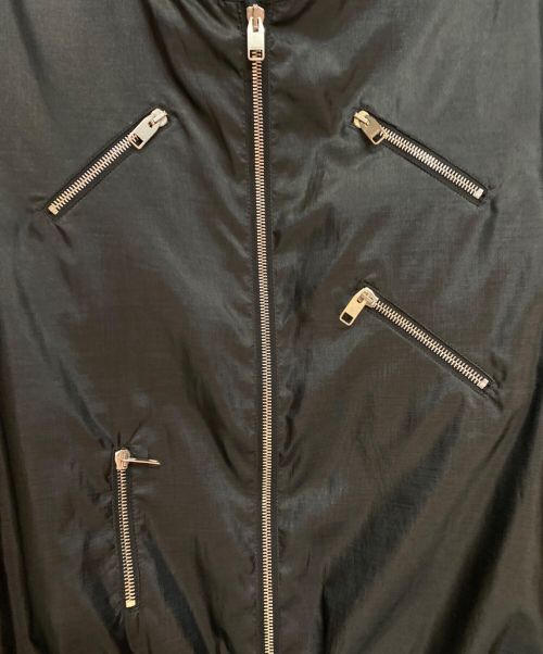 DIOR HOMME（ディオール オム）DIOR HOMME (ディオール オム) ナイロンジャケット/07SS/エディ期/Archive ブラック サイズ:44の古着・服飾アイテム